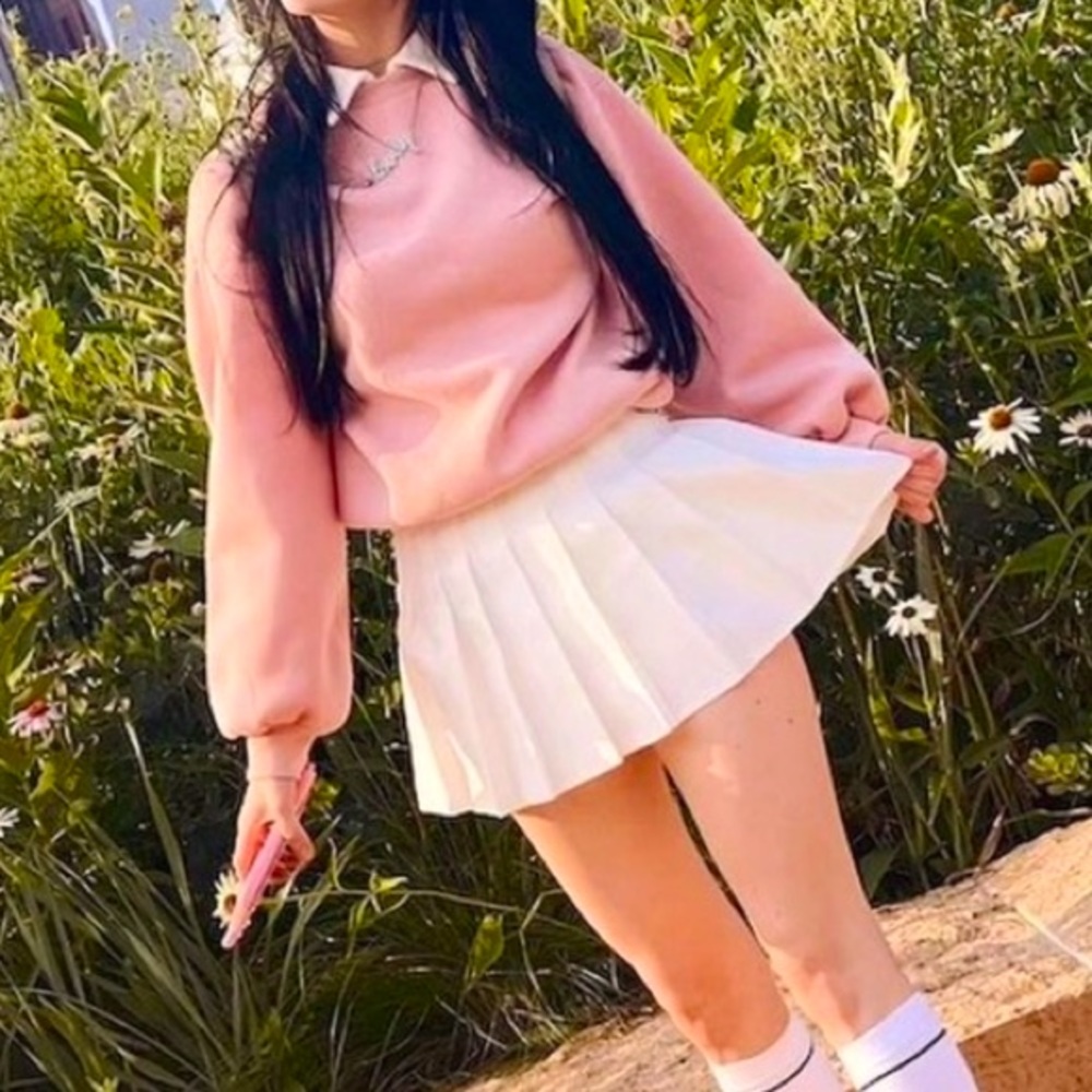 Kawaii Pleated Mini Skirt with Shorts